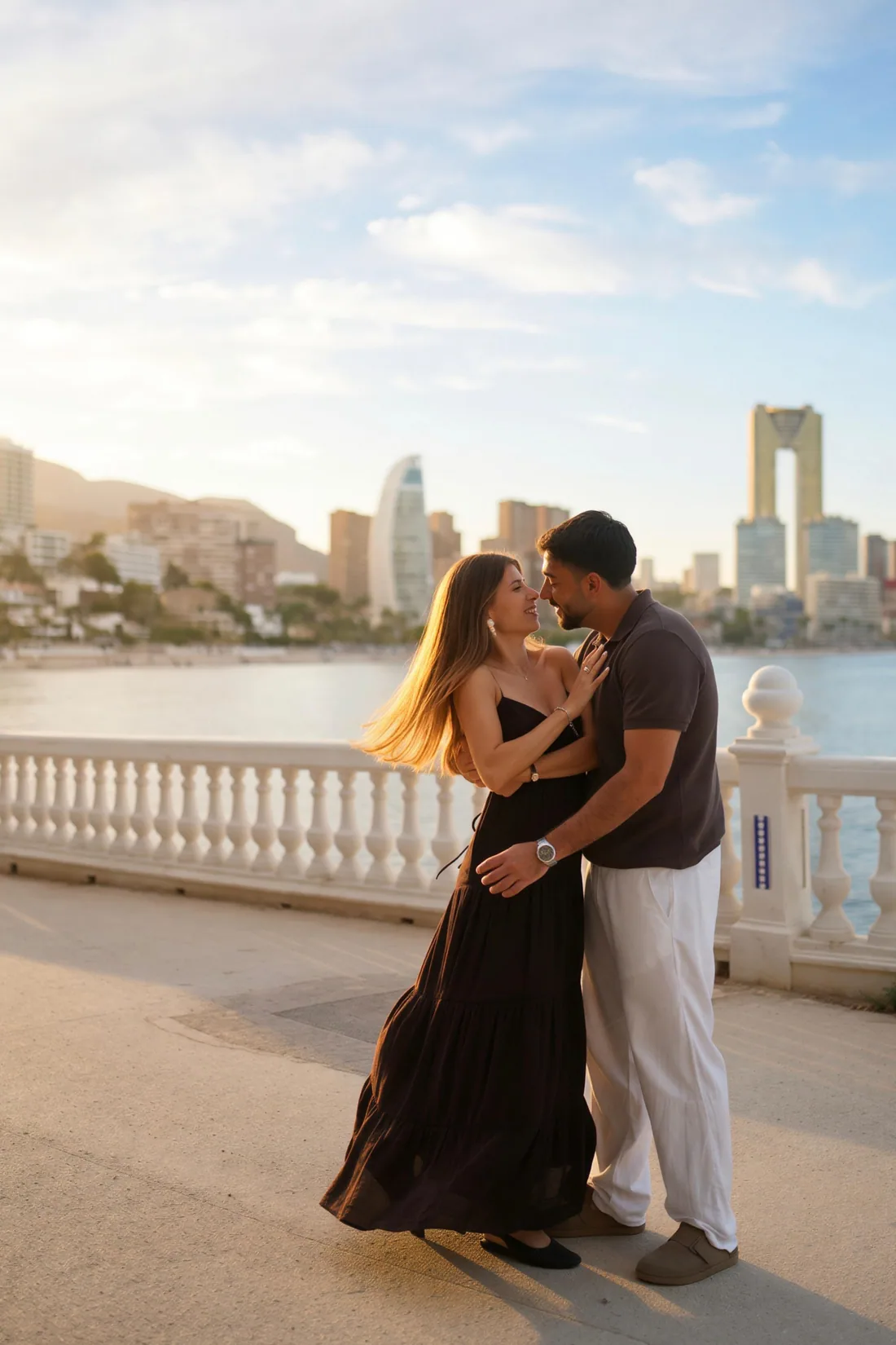 El beso en el mirador — fotografía de parejas por Paulo Oliveira