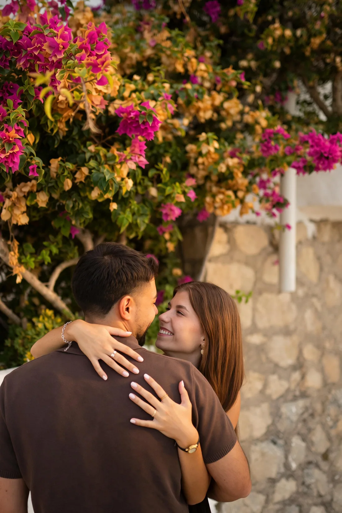 Entre las flores — fotografía de parejas por Paulo Oliveira