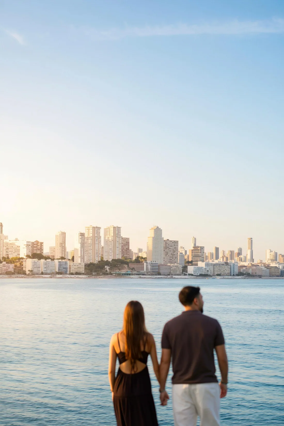 Mirando la bahía — fotografía de parejas por Paulo Oliveira