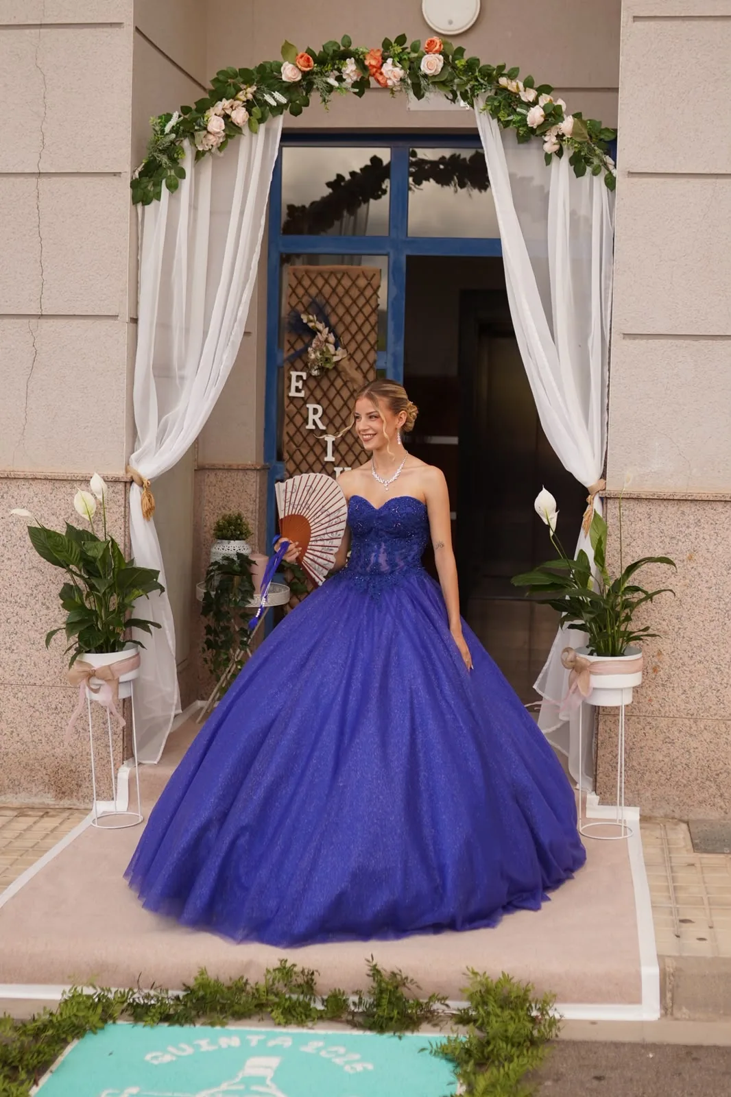 El portal preparado — fotografía de quinceañeras por Paulo Oliveira